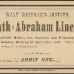 Lincoln Philly ticket
